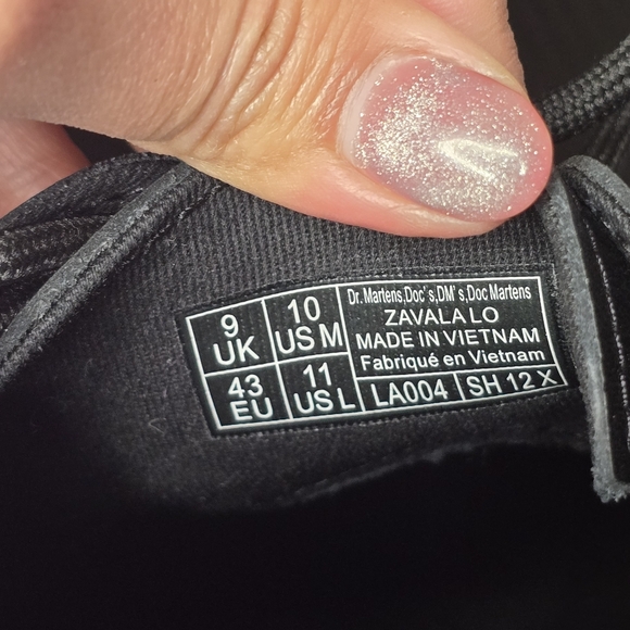 Dr. Martens Oxford size 10 men's NEW - Picture 5 of 5